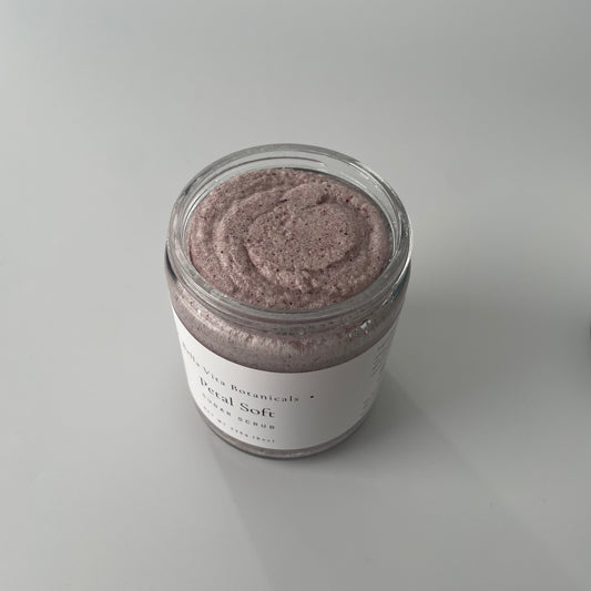 Petal soft sugar scrub